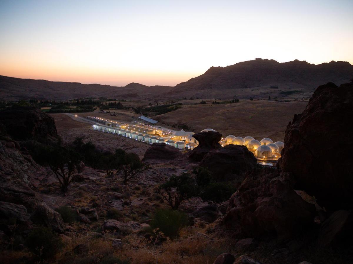 The Rock Camp Petra Hotel Wadi Musa Exterior foto