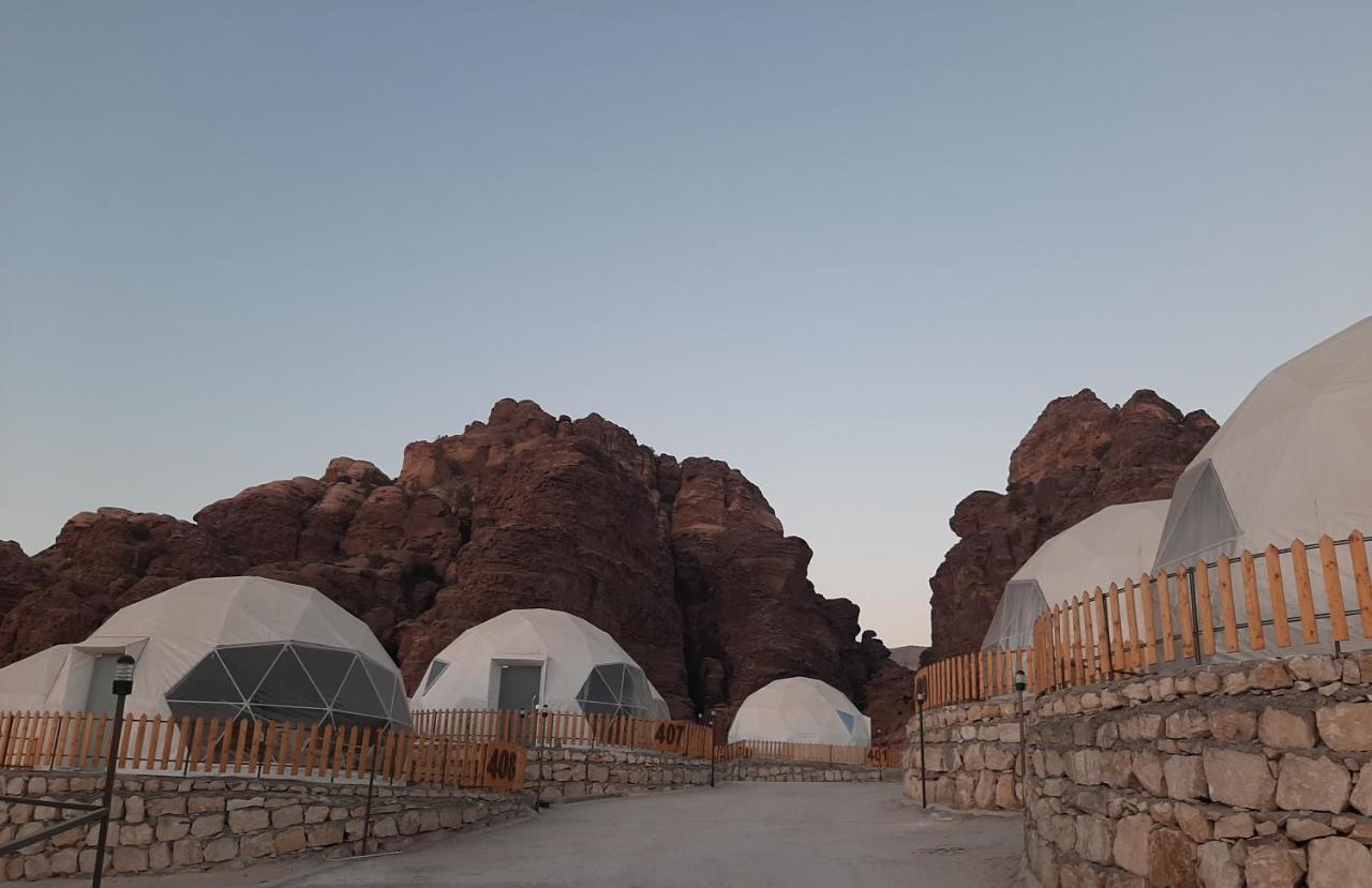 The Rock Camp Petra Hotel Wadi Musa Exterior foto