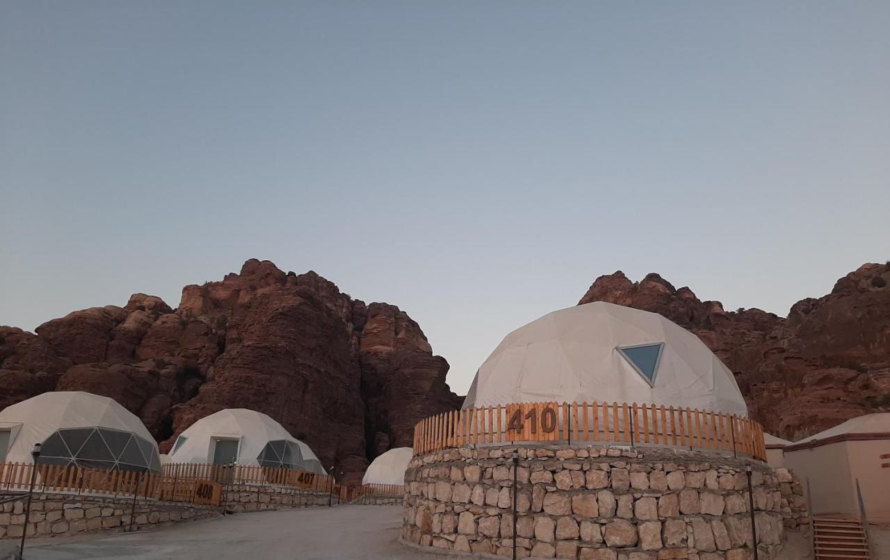 The Rock Camp Petra Hotel Wadi Musa Exterior foto