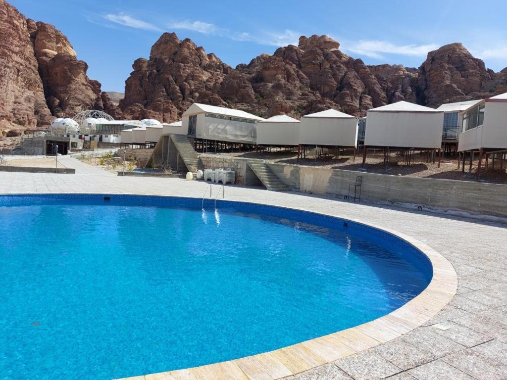 The Rock Camp Petra Hotel Wadi Musa Exterior foto